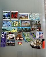 Kühlschrankmagnete USA Reiseziele 🇺🇸 Konvolut 20 Stück