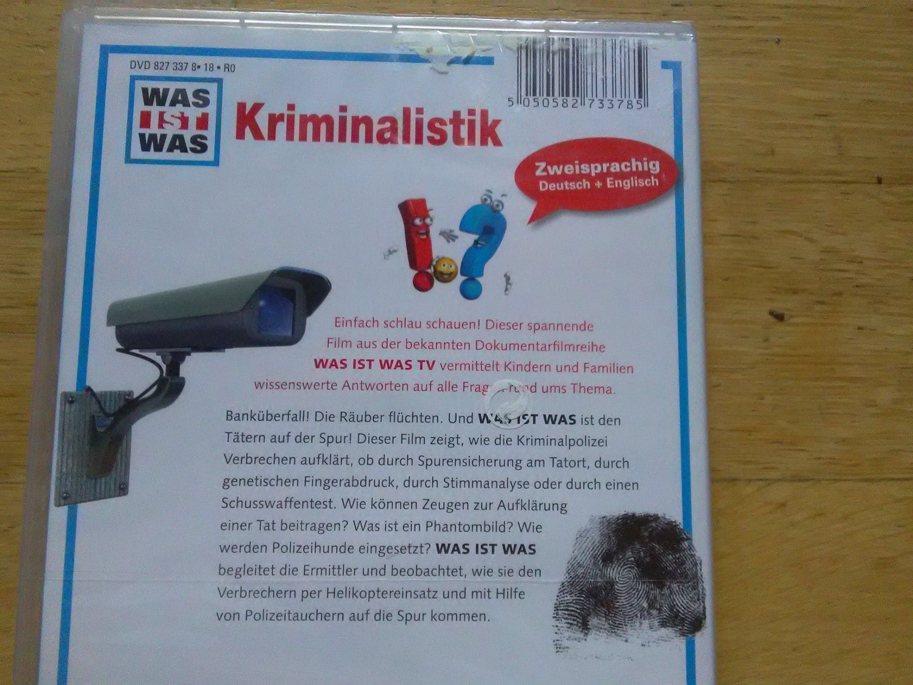 Tutti i DVDs: Was ist was - Kriminalistik – Nuovo e nell'imballaggio originale da St. Gallen venduto da elkapone 1