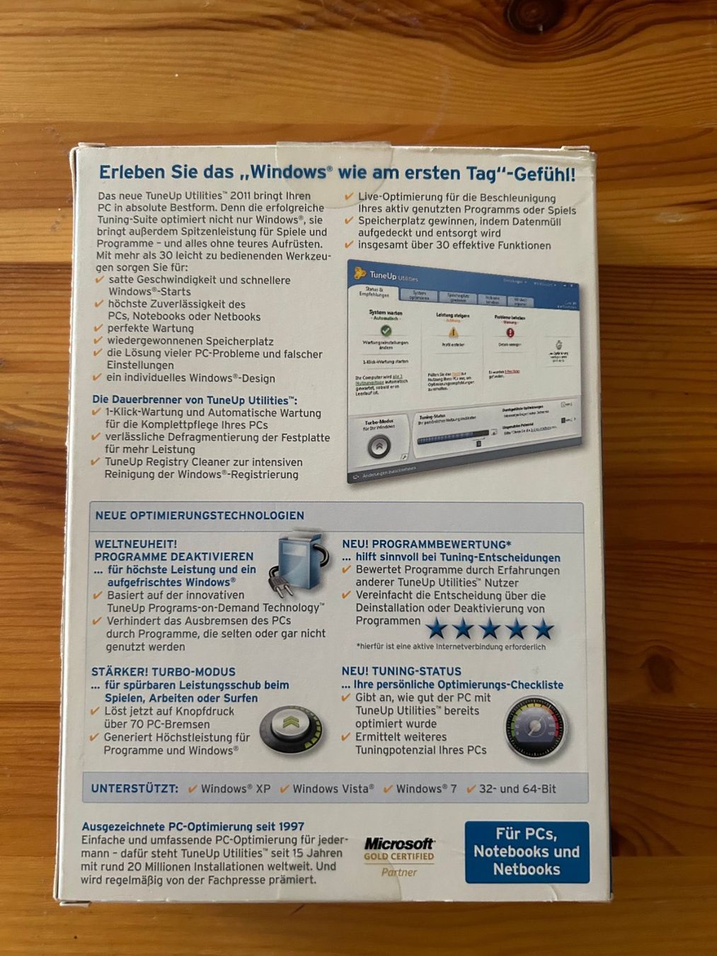 Software: TuneUp Utilities 2011 - PC Optimierung – Usato da Bern venduto da Fireblades 1