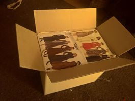 Lot de 70 patrons vintages Vogue et Burda usagés