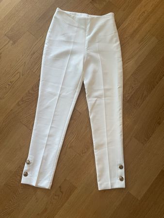 Hosen/ Rinascimento elegante Stoffhose weiss Gr. XS 34