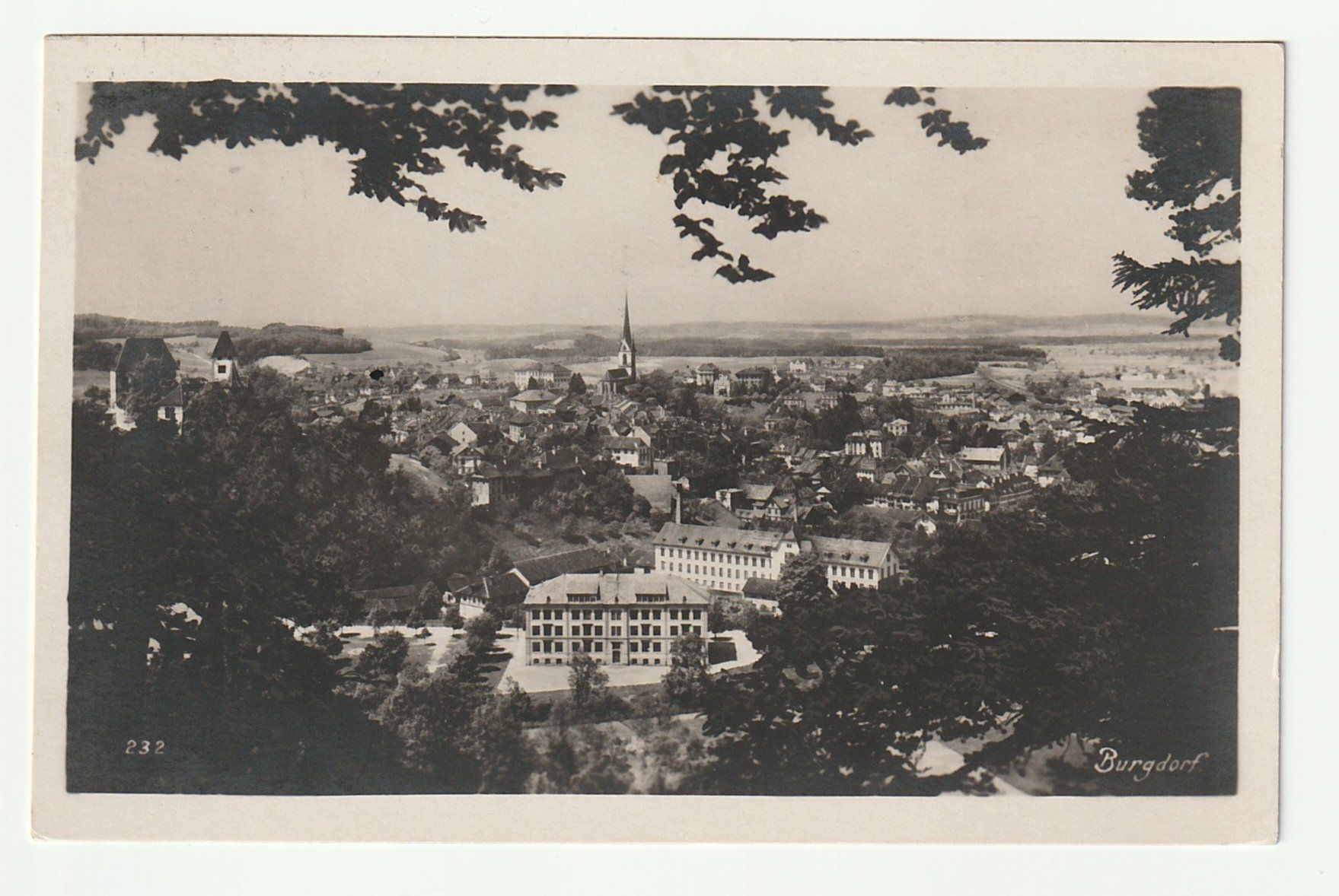 Cartoline postali: Alte Postkarte 1931, Burgdorf, Bern – Usato da St. Gallen venduto da Ricardo_Deals