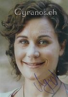 Nina Kunzendorf (1971) Schauspielerin - sign. Grossfoto