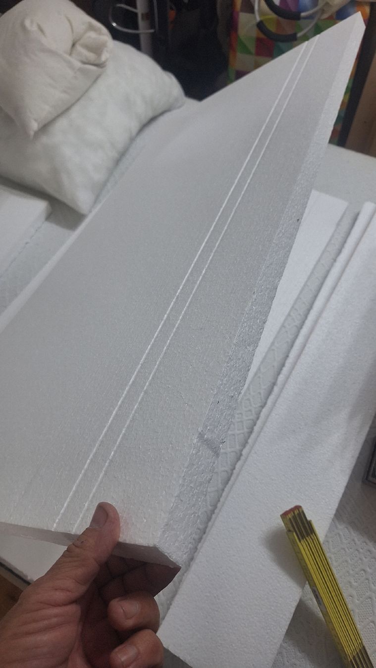 Füllmaterial: Styroporplatten weiss 6 Stück 1m – Gebraucht aus Dübendorf von Doby 3