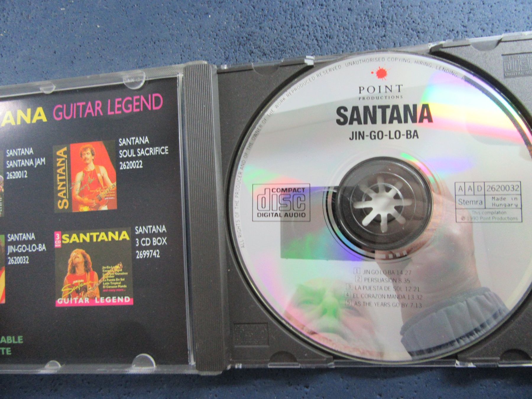 CDs: SANTANA " JIN-GO-LO-BA " CD – Gebraucht aus Ettingen von Hausi4711 1