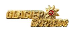 U331  Pin Glacier Express mit Edelweiss & Schweizerkreuz RAR