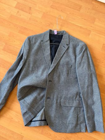H&M Sakko / blau / Grösse 54 slim fit