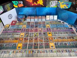 🔥 Charizard Pokémon Sammlung 1100+ Karten ab 1.- 🔥