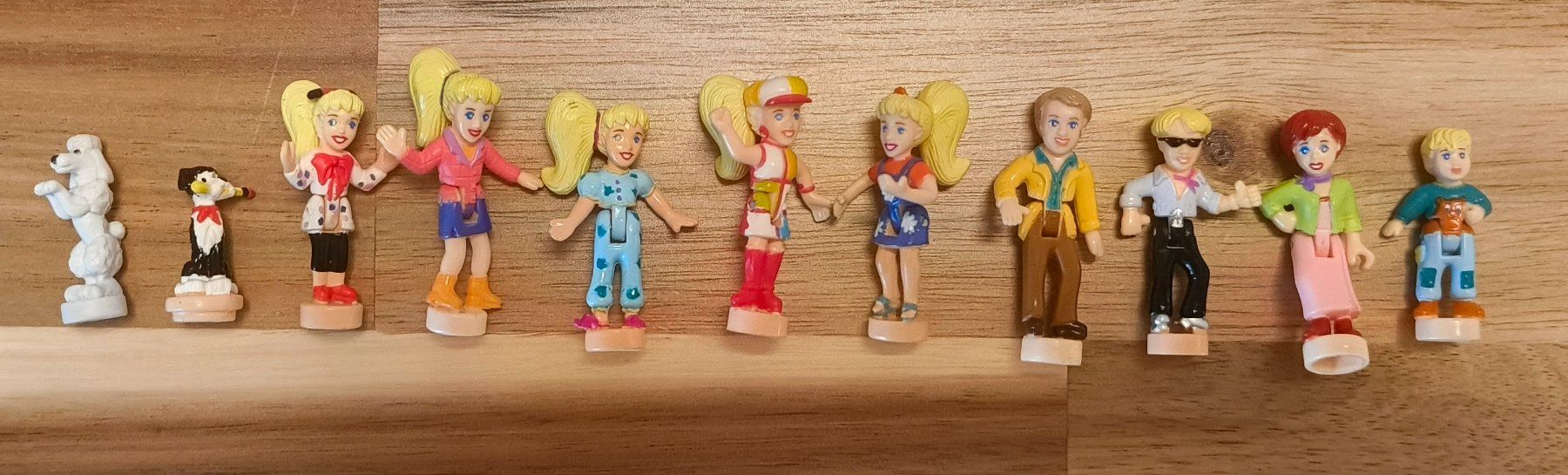 Polly Pocket Giocattoli: Polly Pocket Blue Bird Stapelvilla – Usato da Olten venduto da Pungseon2x 5
