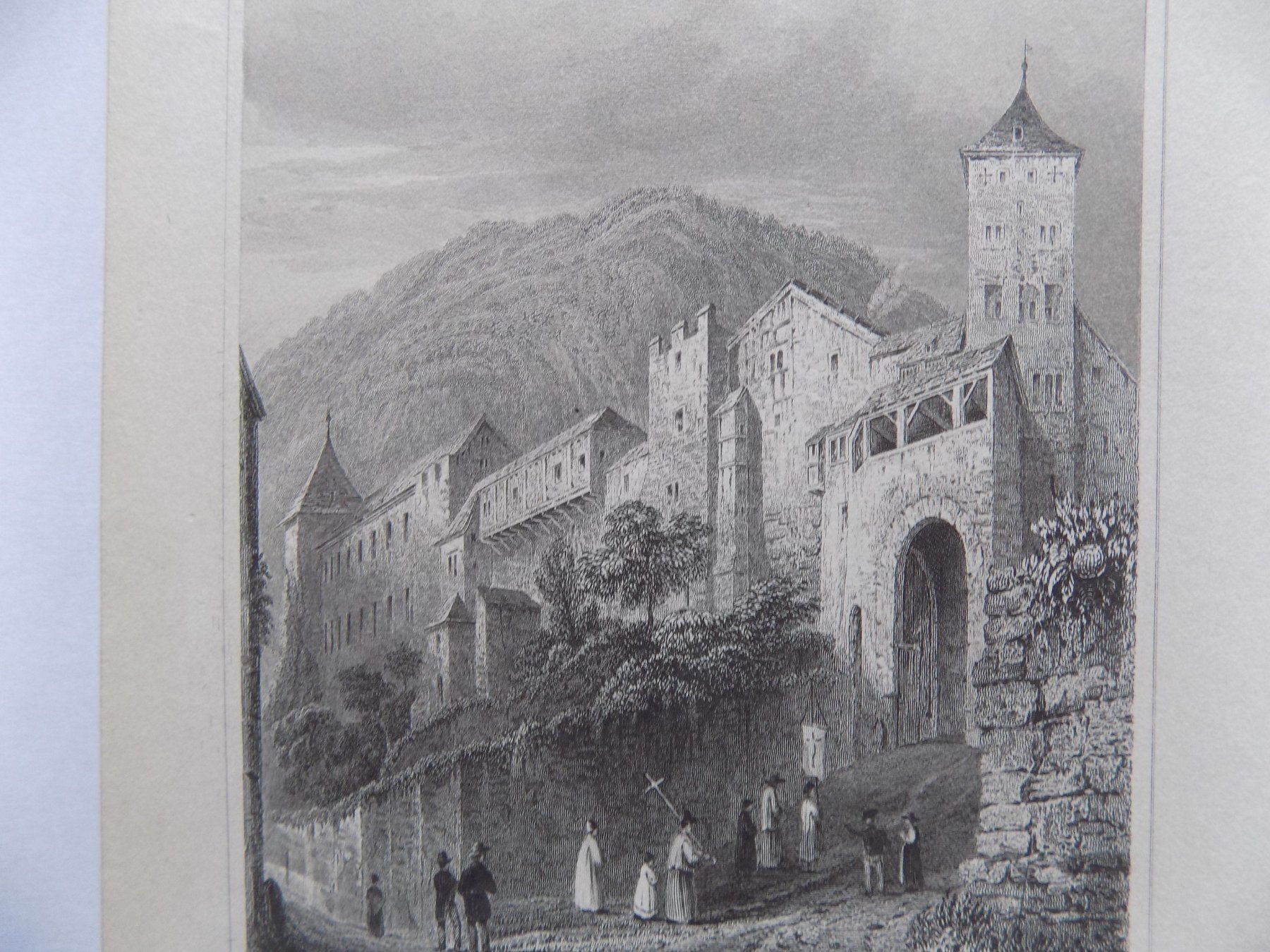 Gravures: Chur der alte Turm Marsoil – D'occasion à Risch par Antikfee 3