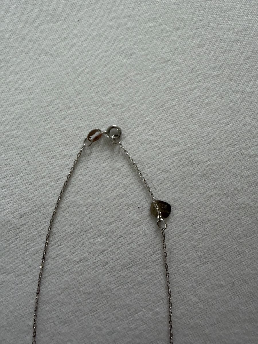 Catenine: Necklace 925 Silver with Pearl – Nuovo (secondo la descrizione) da Uster venduto da Monika_OB 2