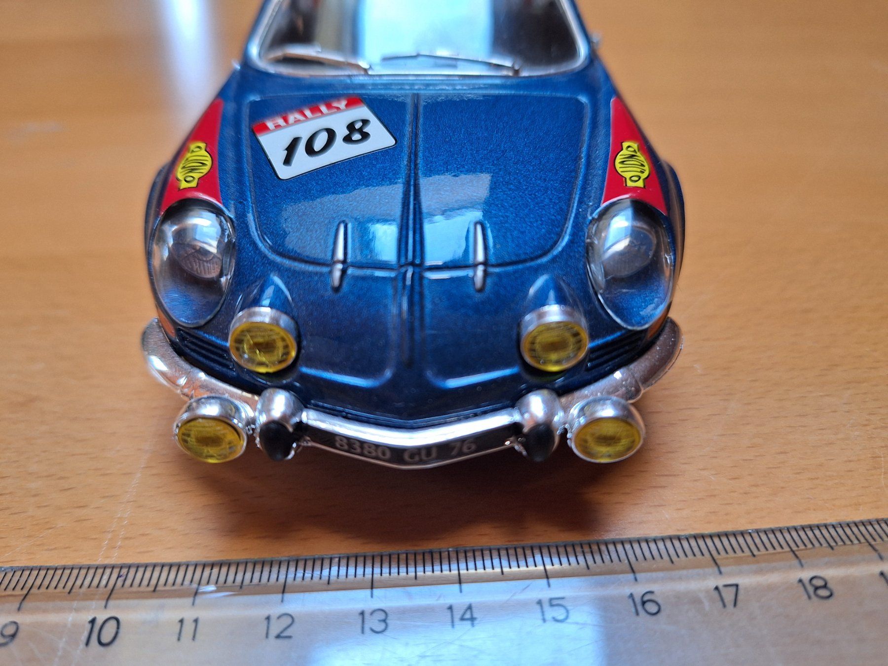 Renault Modellini d'auto: Modellauto Renault Alpine A110 Massstab 1/24 – Usato da Genolier venduto da Antoine30 4