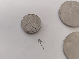 ITALIA MONETA 50 LIRE 1992 KLEINES FORMAT, SPEZIELL