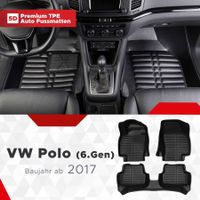 5D Premium Auto Fussmatten für Volkswagen Polo ab 2017