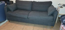 Canapé lit (sommier + matelas 160x200)