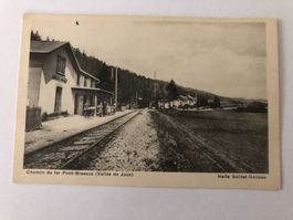 Solliat Golisse Chemin de fer Pont-Brassus (Vallee du Joux)