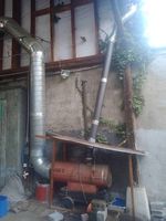 Chauffage mazout à air pulsé pour grandes halles