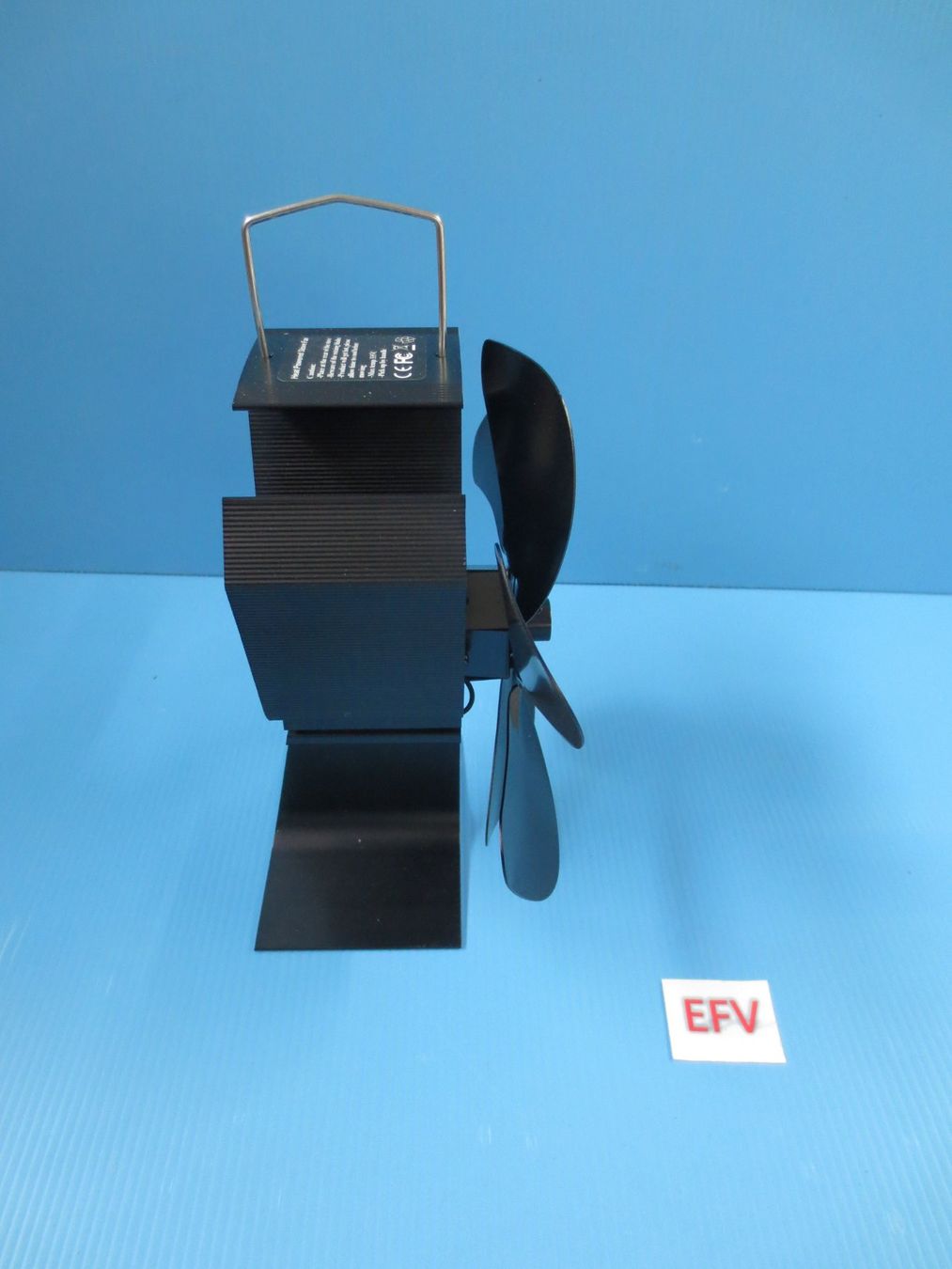 Camini: Ofenventilator 6 Blatt Kamin Lüfter inkl. Thermometer – Nuovo e nell'imballaggio originale da Sulz LU venduto da Elektrofachverkauf 3