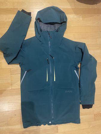 3-Lagige Gore-Tex Hardshell Ski-/Snowboardja von Pyua, Gr. S