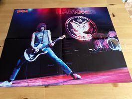 RAMONES PUNK tolle rare Berichte + Poster Top Kult Hit