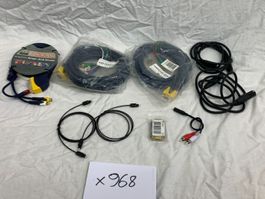 Set mit verschiedenen Kabeln (x968)