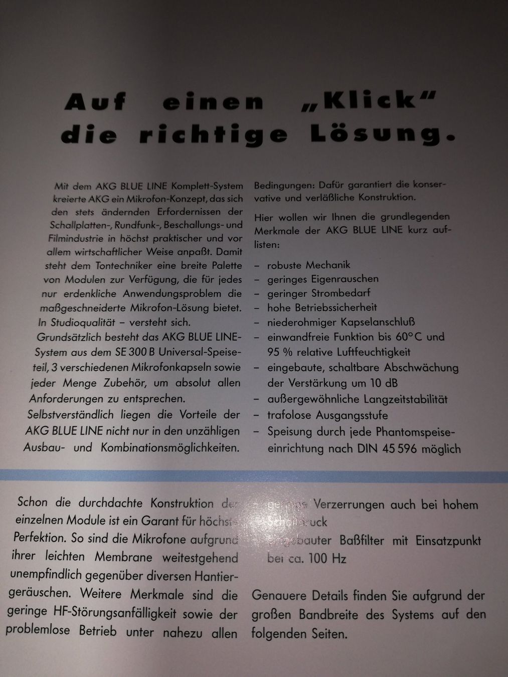Akg Microfoni: AKG Blue Line Mikrofon Modulsystem. – Usato da Beringen venduto da Dose02 4