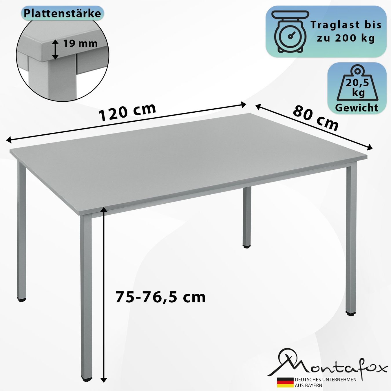 Tische: Tisch/Table 120x80x75cm NEU – Neu und originalverpackt aus Suhr von InterioX 1