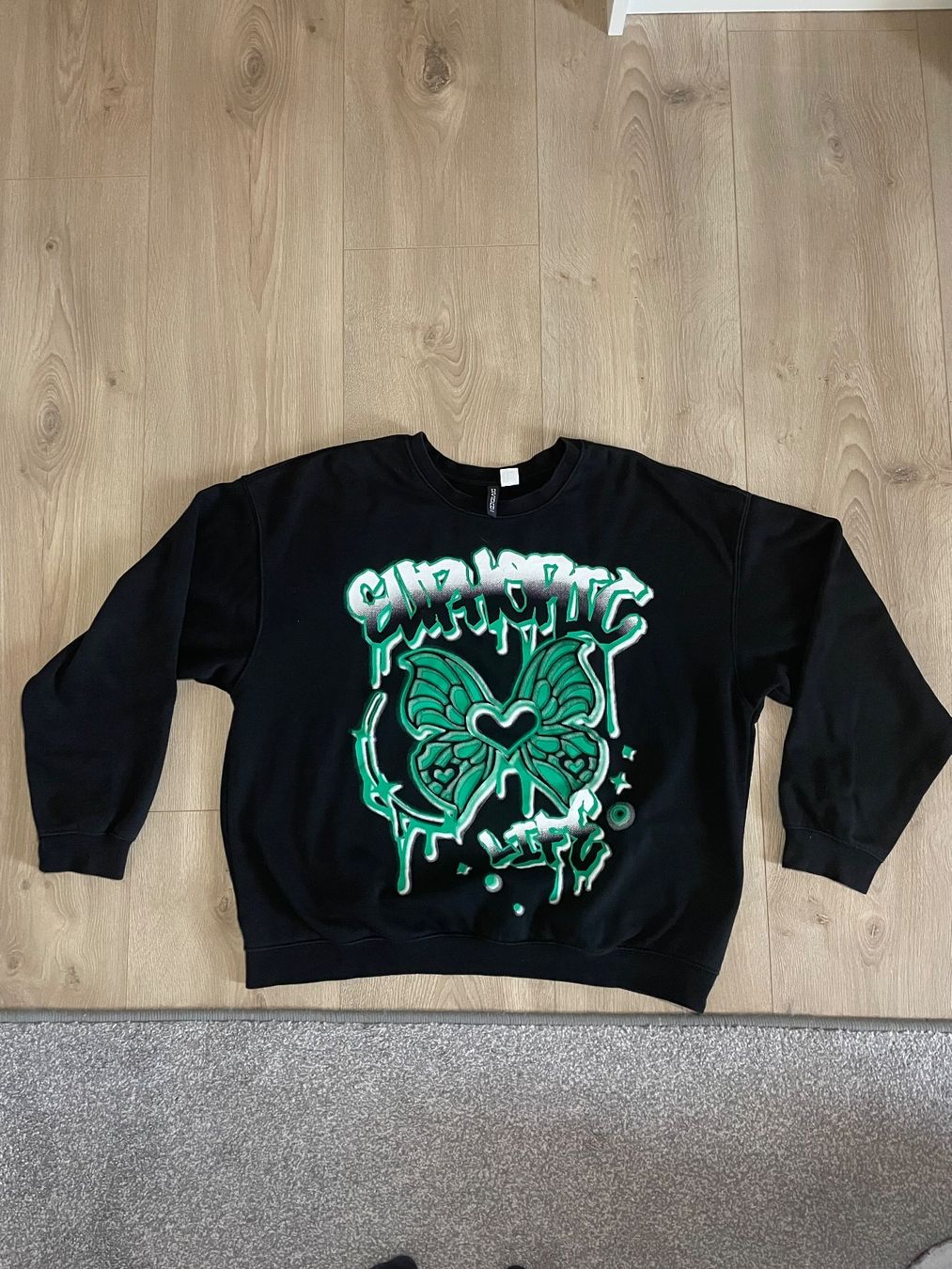 Maglioni & Felpe: Pull noir graphic – Usato da Lucens venduto da lisacc
