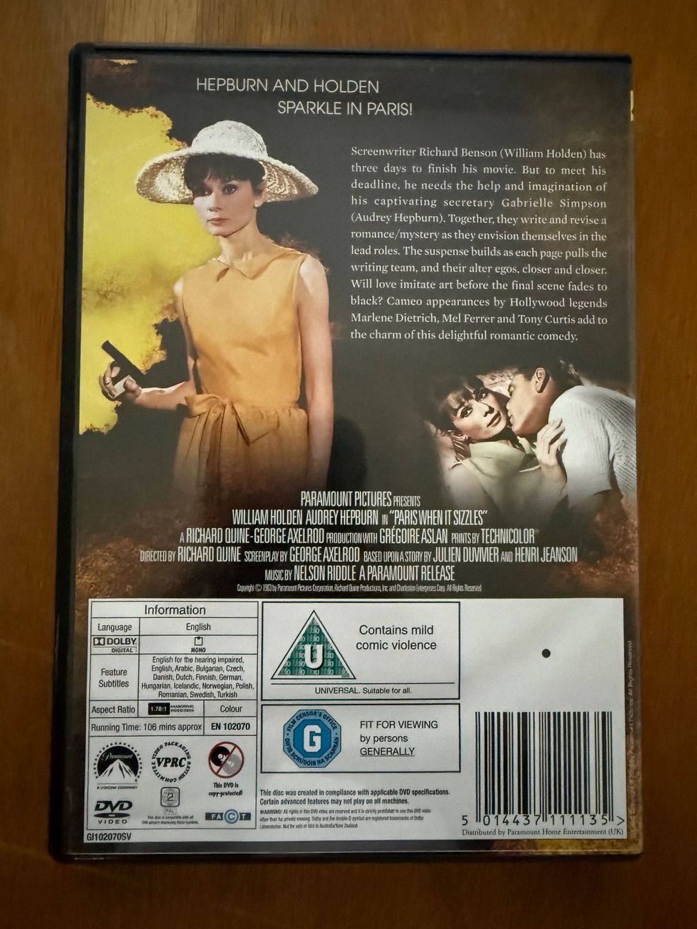 Tutti i DVDs: 3 DVD Filmklassiker – Usato da Rorbas venduto da tun_m7fz 2