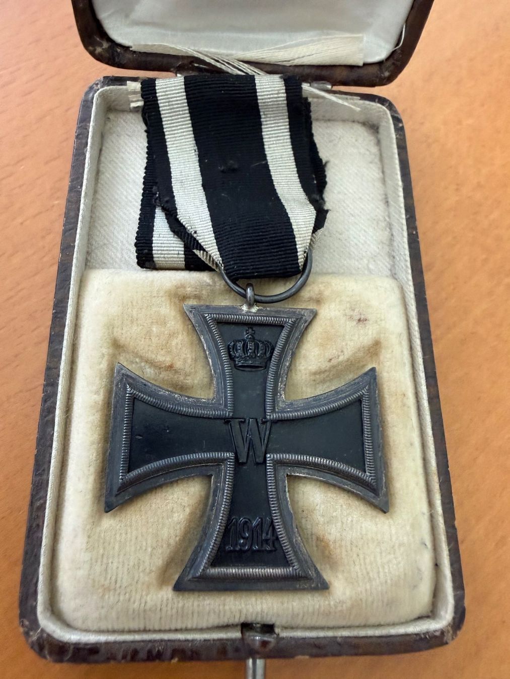 Medaglie: Eiserne Kreuz 2. Klasse 1914, Etui – Usato da Fehraltorf venduto da bruggin 1