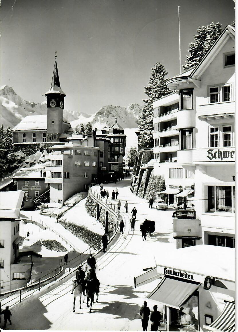 Ansichtskarten: Arosa – Gebraucht aus Hochdorf von Ziegel-16