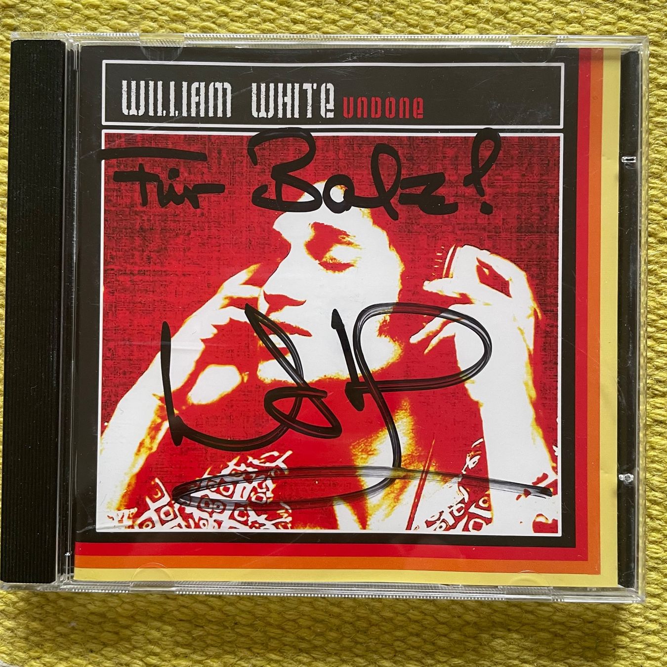 CD: WILLIAM WHITE-MIT UNTERSCHRIFT UNDONE – Usato da Rorschacherberg venduto da CD-Roli