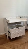 SUNDVIK Changing table/chest of drawers, white, 78x79×99 cm
