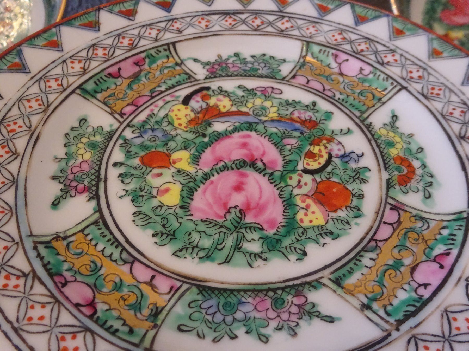 Piatti: Vintage Service Schmetterling - China – Usato da Esslingen venduto da eintagammeer 5