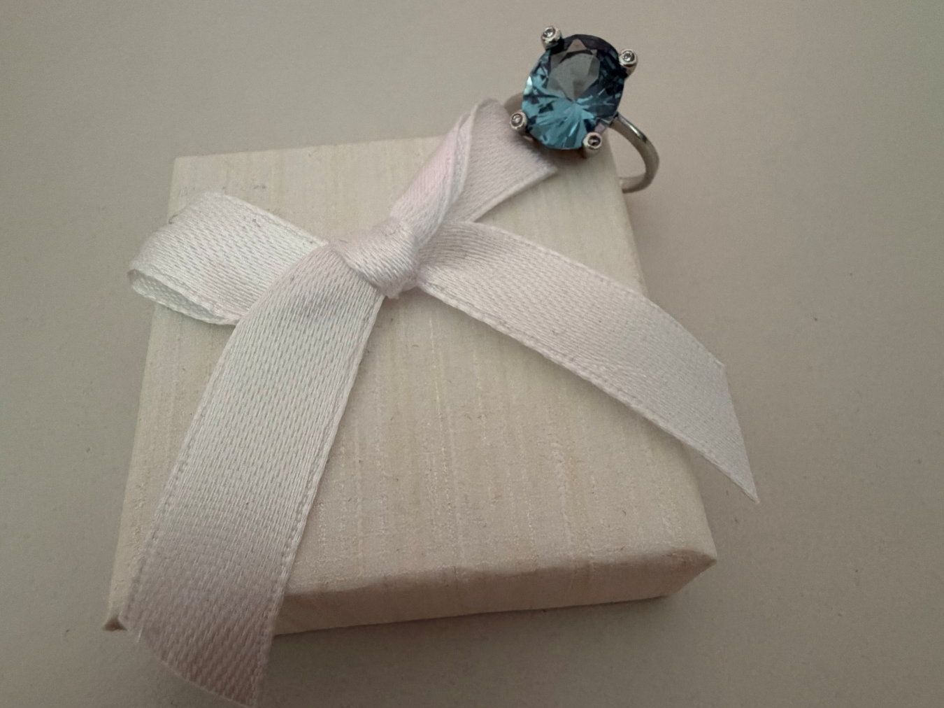 Ringe: Aquamarin-Ring S925 – Gebraucht aus Muri AG von sabri_25