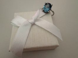 Aquamarin-Ring S925