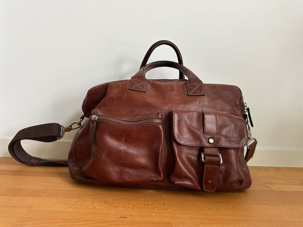 Picard Borse: Picard braune Tasche zum Umhängen aus Leder für Herren – Usato da Ittigen venduto da domingo35