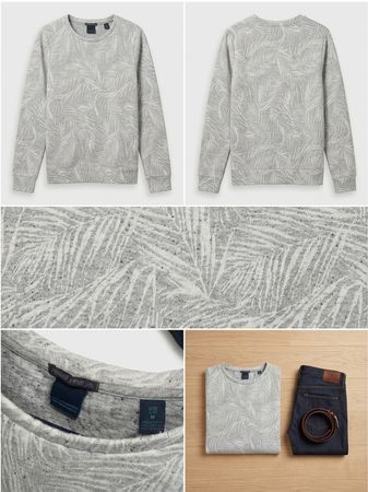 Sweatshirt Scotch & Soda grau Grösse M