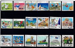 Briefmarken 49x Australien
