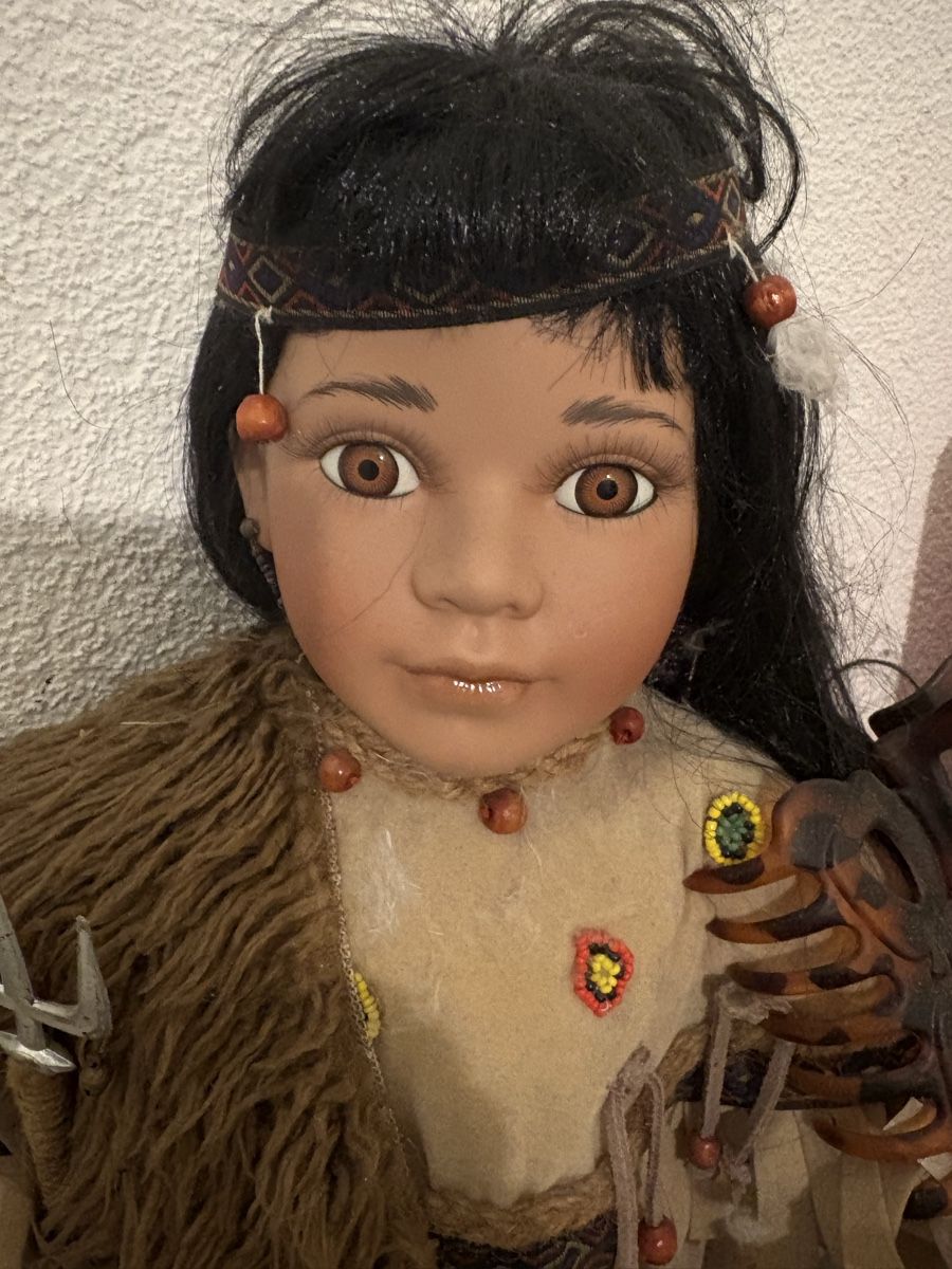 Bambole: Wunderschöne Sammlerpuppe Indianerin 55cm – Nuovo (secondo la descrizione) da Wittnau venduto da Mohrli0