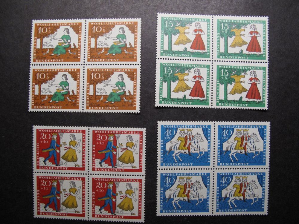 Briefmarken DDR 1972 - Märchen VII: Die Schneekönigin, Mi.Nr. 1801-1806 (Kleinbogen), Postfrisch