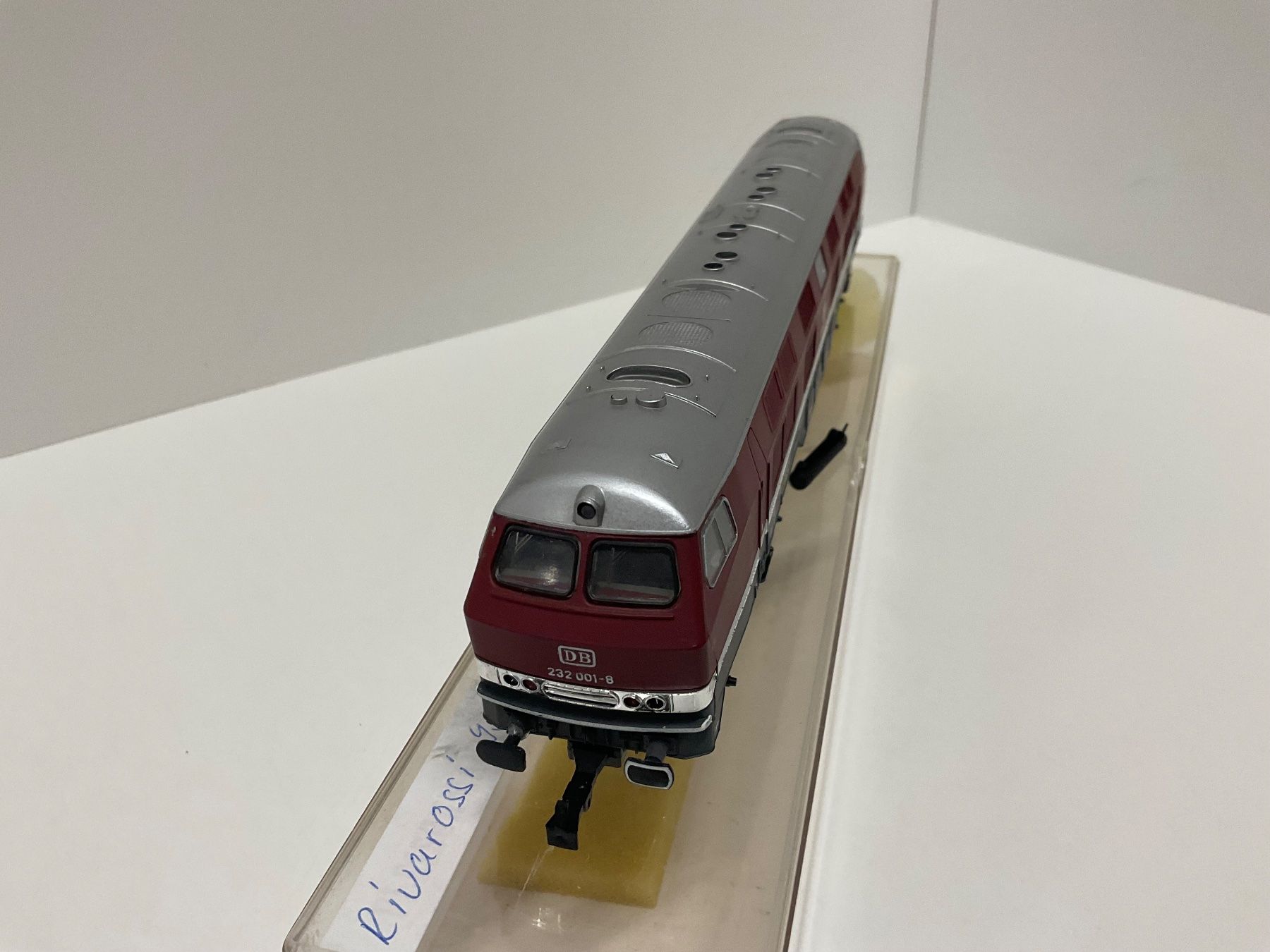 Rivarossi Modelleisenbahnen: Rivarossi H0, BR 232 001-8, der DB, stark Bespielt – Gebraucht aus Chur von Chur75 1