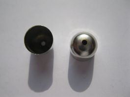 10 Endkappen, Endteil, Verschlussteil gross, 10mm