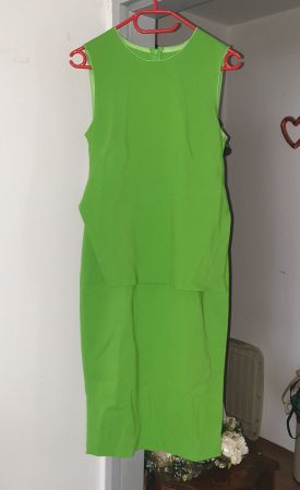 Sportmax schönes Kleid in frechem Grün Gr. 36