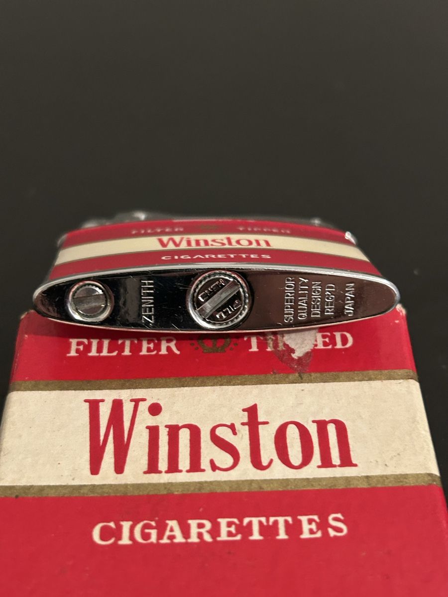 Zenith Briquets: Winston Feuerzeug Zenith – D'occasion à Schliern b. Köniz par Trebesch 2