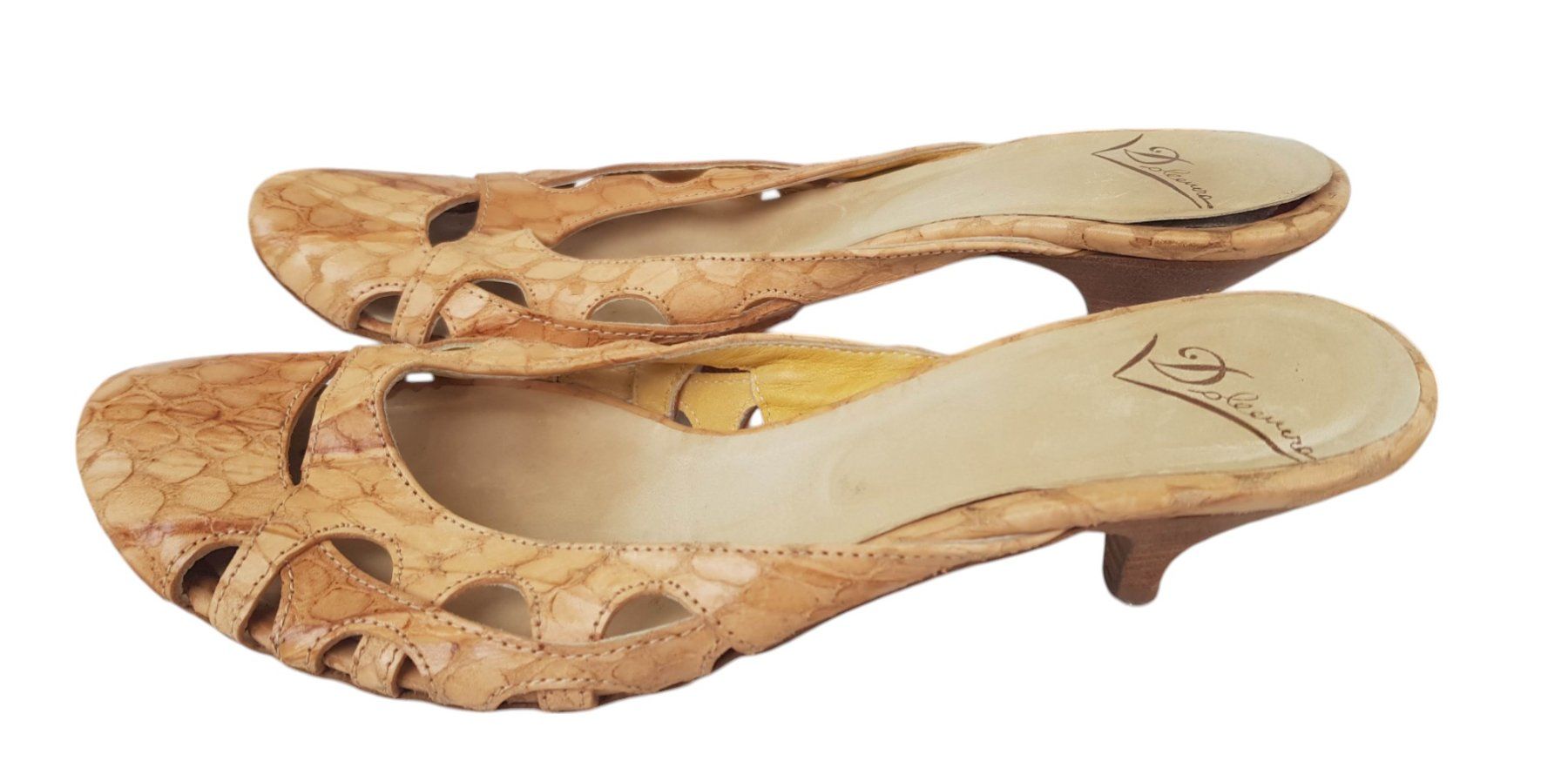 Damenschuhe: Sandalen Vintage Leder – Gebraucht aus Mörschwil von wunderkiste44 3