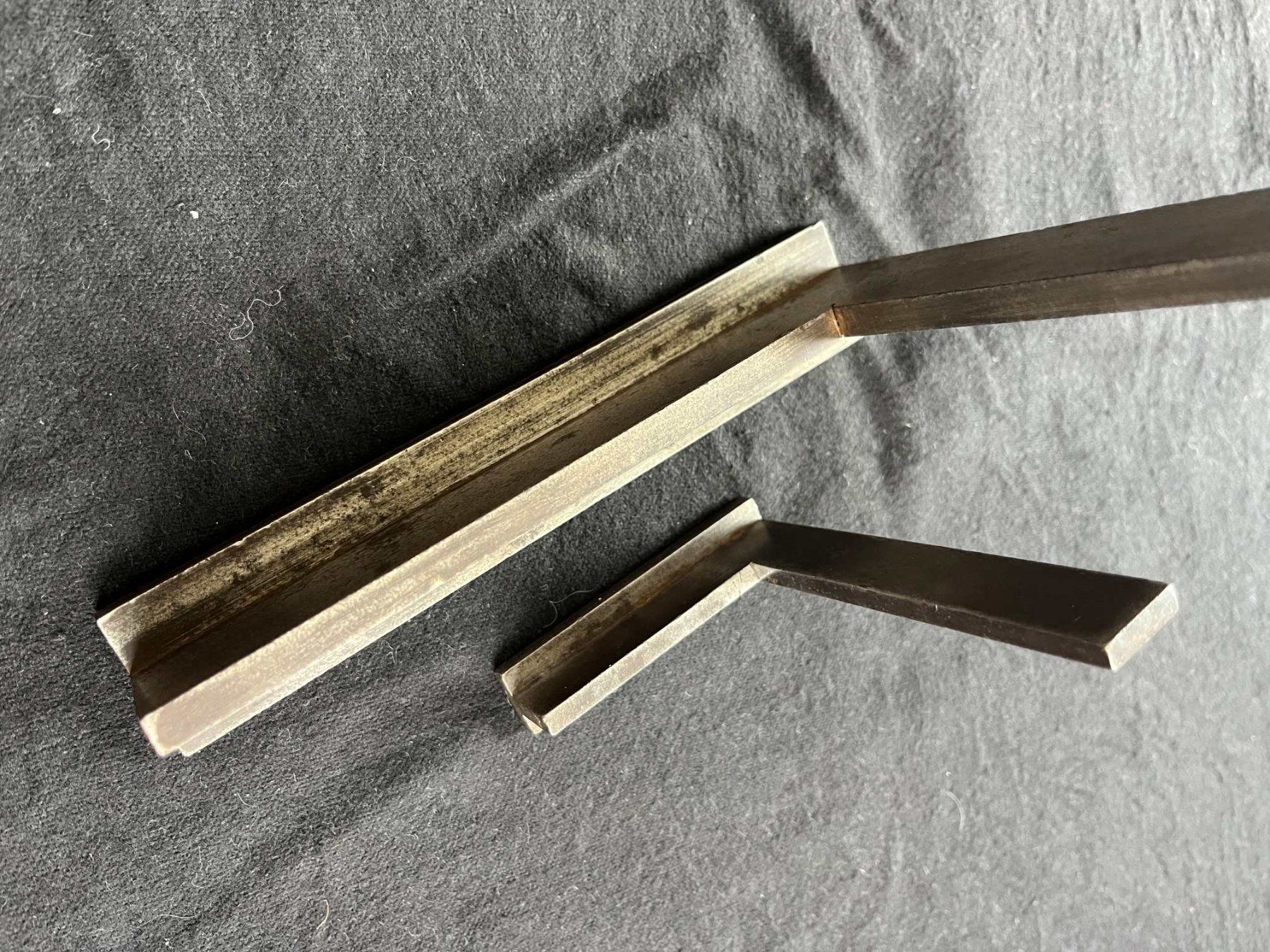 Messen: Anschlagwinkel 2-er Set, Winkel Metallbau – Gebraucht aus Nassenwil von Swissorion 2