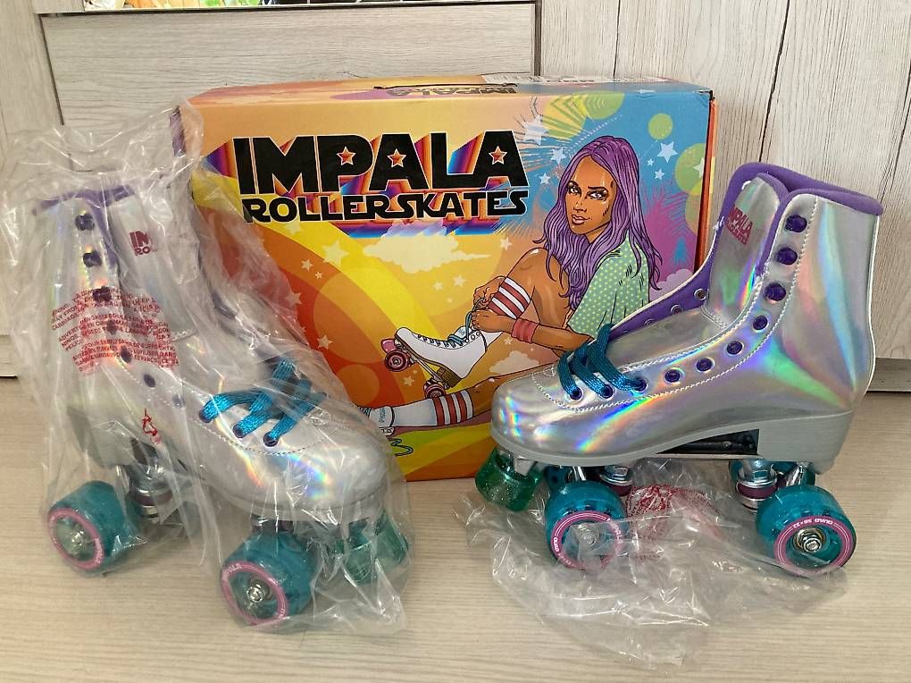 Pattini in linea & Pattini a rotelle: Roller Impala holograph.100% neuves – Usato da Enges venduto da Cindy88