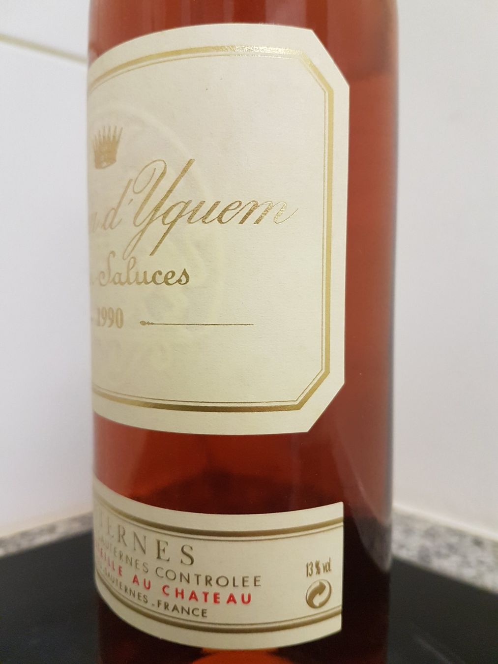 Yquem Vino: Château d'Yquem 1990 – Nuovo (secondo la descrizione) da Grenchen venduto da poggione 4