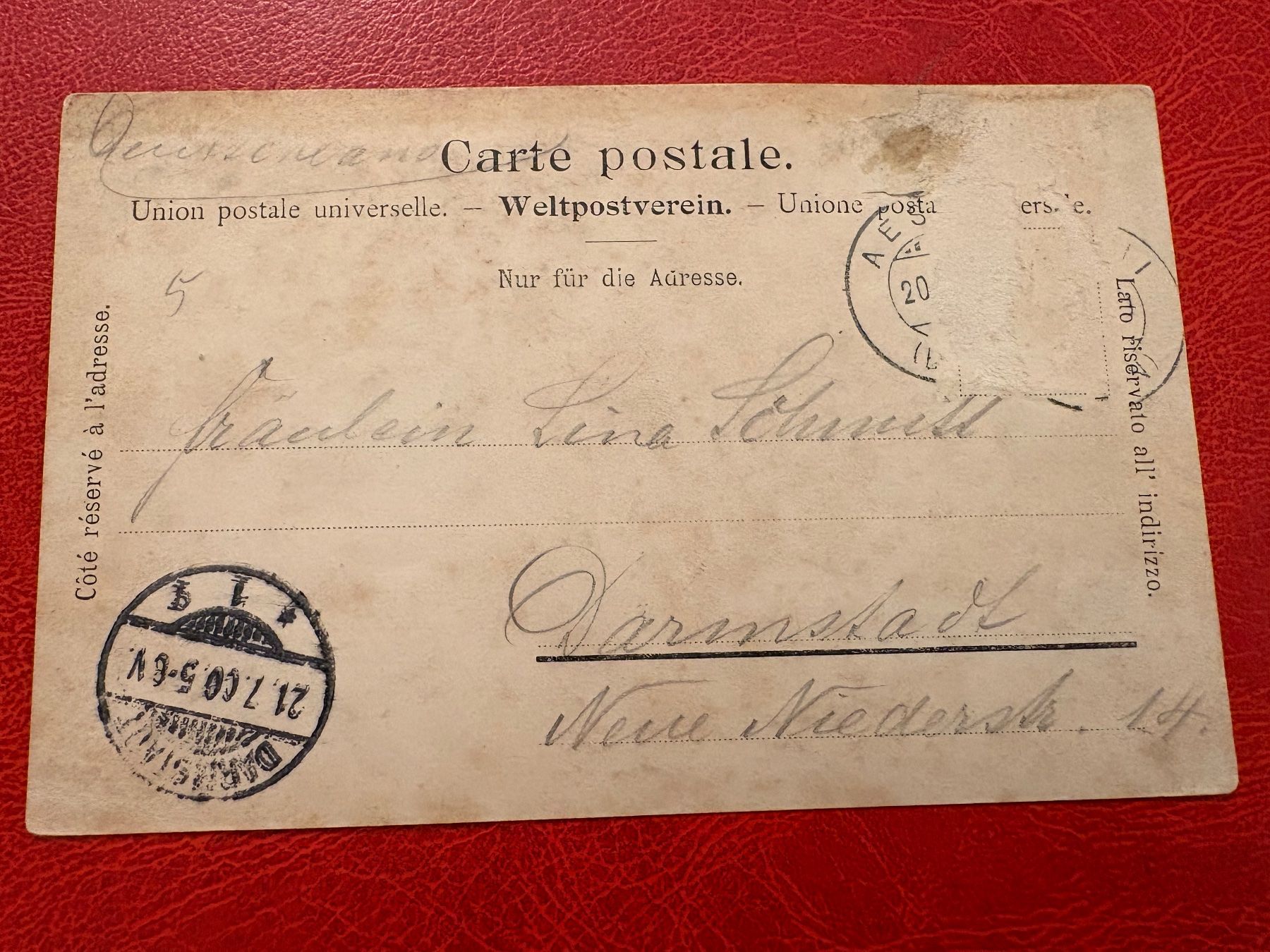 Cartoline postali: 1900 // Gruss aus Aeschi – Usato da St-Légier-La Chiésaz venduto da Theo005 1